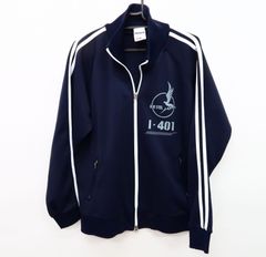 극장판 푸른 스틸 아르페지오 - 아루스 노바 - Cadenza 이 401 푸른 강 저지 네이비 × 화이트 L 사이즈