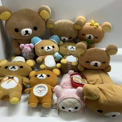 ◆ San-x サンエックス 11点 まとめ商品 リラックマ コリラックマ ぬいぐるみ 雑貨 など 現状品