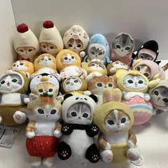 ◆ 21点 まとめ商品 モフサンド ぬいぐるみ イースターにゃん マヨネーズにゃん エビフライにゃん サメにゃんなど 現状品