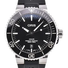 オリス ORIS 01 733 7730 4134 アクイス デイト 自動巻き メンズ 良品 箱・保証書付き N#145760のサムネイル
