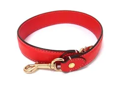 ■美品■ COACH コーチ レザー バッグ用 ショルダーストラップ 肩掛け レッド系 GB3421