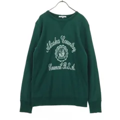green label relaxing グリーンレーベルリラクシング 長袖 スウェット M グリーン メンズ 古着
