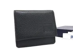 ■美品■ Burberrys バーバリーズ レザー 内部ノバチェック コインケース コインパース 小銭入れ メンズ ブラック系 BP7826
