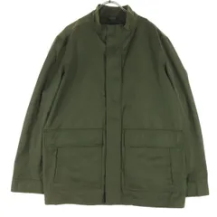 美品 Banana Republic バナナリパブリック 長袖 ハイネック ジャケット L カーキ系 メンズ 古着