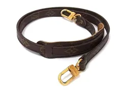 ■美品■ LOUIS VUITTON ルイヴィトン モノグラム バッグ用 ショルダーストラップ 斜め掛け レディース ブラウン系 FW1216