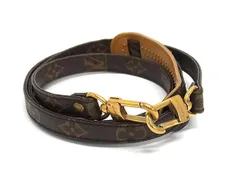 LOUIS VUITTON ルイヴィトン モノグラム バッグ用 ショルダーストラップ ショルダーベルト 斜め掛け 肩掛け ブラウン系 FQ4949
