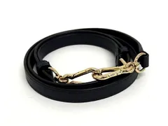 ■美品■ COACH コーチ レザー バッグ用 ショルダーストラップ ショルダーベルト 斜め掛け 肩掛け レディース ネイビー系 BN7939