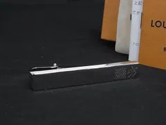 ■極美品■ LOUIS VUITTON ルイヴィトン M61976 パンス クラヴァット ダミエ ネクタイピン アクセサリー  シルバー系 FW2206