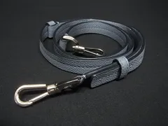 ■美品■ kate spade ケイトスペード レザー バッグ用 ショルダーストラップ 斜め掛け 肩掛け ライトブルー系 BR1917