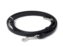 ■美品■ COACH コーチ レザー バッグ用 クロスボディ ショルダーストラップ 斜め掛け 肩掛け レディース メンズ ブラック系 BN8196