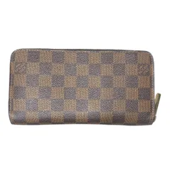 ☆LOUIS VUITTON ルイヴィトン メンズ 長財布 N60015 ダミエ ジッピーウォレット ブラウン