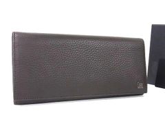 dunhill 長財布 ダークブラウン 箱付き - メルカリ