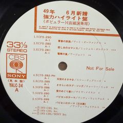 7inch/見本盤】大滝詠一 / ペパーミント•ブルー - メルカリ