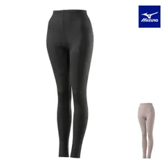 【メール便】【アウトレット】ミズノ ブレスサーモ レディース アンダーウエア 中厚ソフト for Daily ロングタイツ C2JBA822