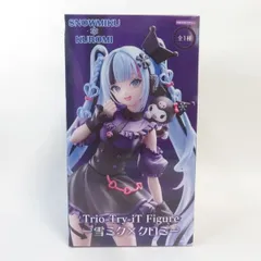 中古 未開封品 Trio-Try-iT Figure 初音ミク 雪ミク×クロミ  FuRyu/フリュー フィギュア pr03038