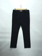 GUESS メンズ ブラック スリム ストレート パンツ (サイズ 32)