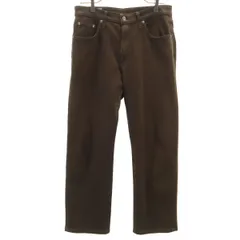 EDWIN エドウィン ストレートパンツ W31 ブラウン メンズ 古着