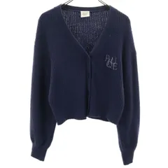 gelato pique ジェラートピケ 長袖 ルームウェア F ネイビー ふわもこ カーディガン レディース 古着