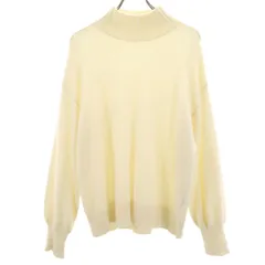 Ray Beams レイビームス 長袖 ハイネック セーター アイボリー ニット レディース 古着
