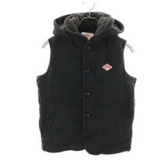 Danton ダントン ウールモッサ ダウンベスト 34 グレー BEAMS 別注 レディース 古着