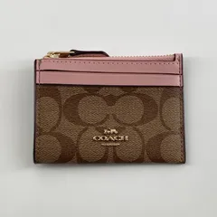※ぽん様専用※COACH（コーチ）　シグネチャー柄　コイン　パスケース　88208　ピンク