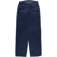 古着 濃紺 ディッキーズ Dickies テーパードデニムパンツ メンズw30相当/eaa611978