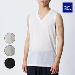 【メール便】【アウトレット】ミズノ カルエアーアンダーＶネックノースリーブシャツ C2JAB113