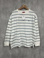 美品 POLO ポロ niko and...コラボ ボーダーロング Tシャツ sizeF/白 ■◇ レディース