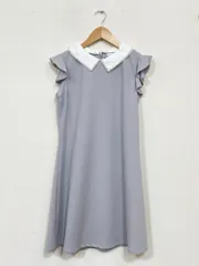 Supreme.La.La. シュープリームララ ノースリーブ Aライン ワンピース sizeM/水色■◆レディース