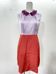 kate spade ケイトスペード ビジュー ワンピース size2M/赤　ピンク■■レディース