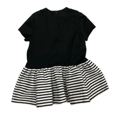 ボーダーズアットバルコニー　ブラック半袖T BORDERS at BALCONY（ボーダーズアットバルコニー） tシャツ Tシャツ