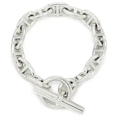 エルメス HERMES ブレスレット シェーヌダンクル GM シルバー925 シルバー 13コマ スターリングシルバー AG925   【ケース】【中古】