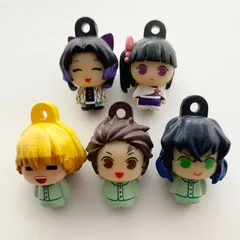 【全５種セット】 鬼滅の刃 びっくらたまご フィギュア ころんとマスコット肆 【まとめ売り】