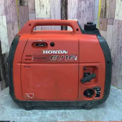 【中古】【動作OK】【店頭引取限定】インバータ発電機　HONDA　EV16i　レッド 中古品／店頭受取り限定】ホンダ(HONDA) インバーター発電機 EU16i 2個