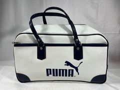 80年代 ビンテージ プーマ エナメル ボストンバッグ レトロ 当時物