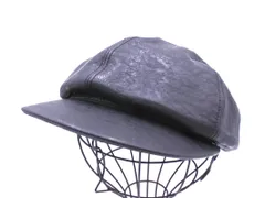 CA4LA カシラ フェイクレザー キャスケット キャップ 黒 ■■ レディース