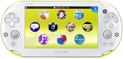 PlayStation Vita Wi-Fiモデル ライムグリーン/ホワイト PCH-2000ZA13