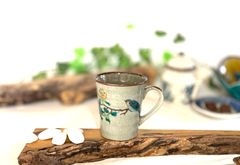 店頭展示品】九谷焼 吉田屋山茶花 陶器マグカップ 3種まとめ売り【新品 