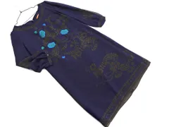 SunaUna スーナウーナ ワンピース size38/紺 ■◇ レディース