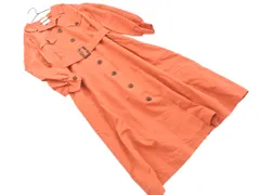 Ray BEAMS レイビームス トレンチ ワンピース オレンジ ■◇ レディース