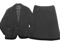 LAUTREAMONT ロートレアモン セットアップ ジャケット スカート スーツ size40/黒 ■■ レディース