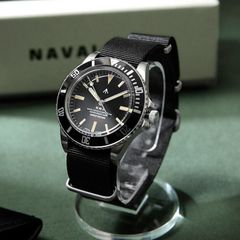 NAVAL WATCH ナバルウォッチ WAIPER別注 FRXE012 赤サブ - メルカリ