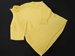 UNIQLO ユニクロ C シー ハイネック ニット セーター sizeS/黄 ◇■ レディース
