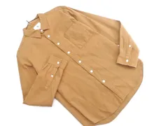 AIGLE エーグル 長袖 シャツ sizeM/キャメル ■◇ メンズ