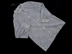 McGregor マックレガー 総柄 シャツ sizeL/白ｘ水色 ■◇ レディース