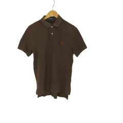 ポロバイラルフローレン Polo by RALPH LAUREN CUSTOM FIT ポニー刺繍 ポロシャツ メンズ import：M 