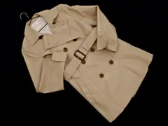 KUMIKYOKU 組曲 ウエストベルト付き トレンチ コート size2/ベージュ ■◇ レディース