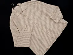 ZARA ザラ ストライプ シャツ sizeXL/ライトベージュ ■◇ メンズ