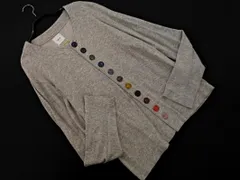 JOURNAL STANDARD ジャーナルスタンダード カラフルボタン カーディガン sizeM/グレー ■◇ メンズ