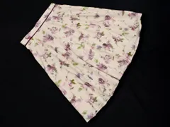Apuweiser-riche アプワイザーリッシェ 花柄 総柄 フレア スカート size2/ライトピンク ■◇ レディース